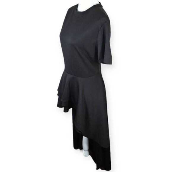 BLACK RUFFLE HI-LO TOP SZ.XL EUC - Picture 6 of 10